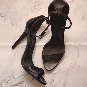 SCHUTZ Black Strappy Heels
